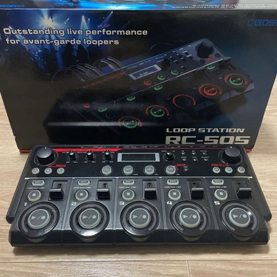BOSS RC-505 Loop Station Tabletop Looper Effects Pedal [Read Desc / Fader Issue]