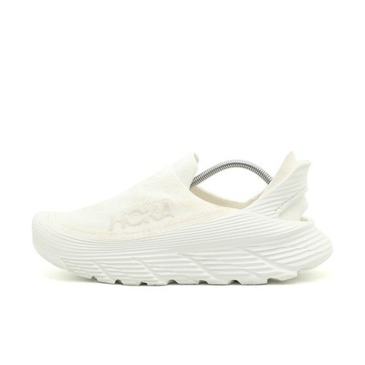 Hoka One Herren U RESTORE TC Sneaker Weiß Textil Low-Top Leicht Slip-On EU 45 