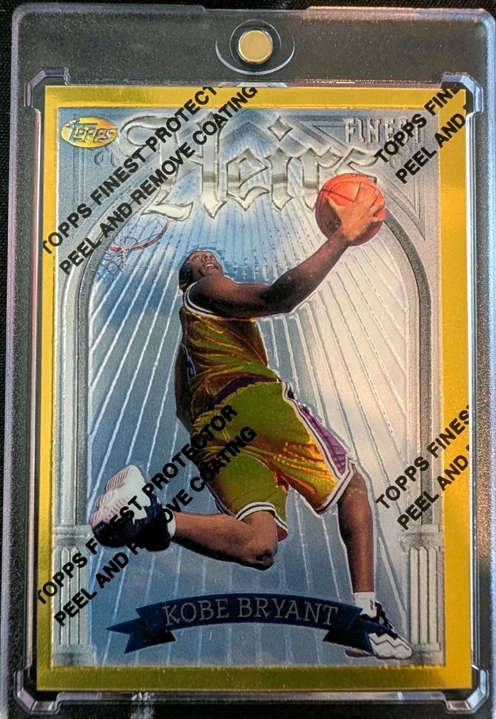 Kobe Bryant 1996 Topps Finest #269 Gold - Base (with Coating