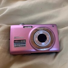 Nikon Coolpix S2500 PINK 12MP Digital Camera 4x Optical Zoom 100 WORK