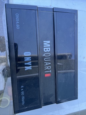 MB Quart ONX4.60 ONYX  Car Amplifier.