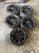 Vauxhall corsa d 17 inch alloy wheels and tyres set