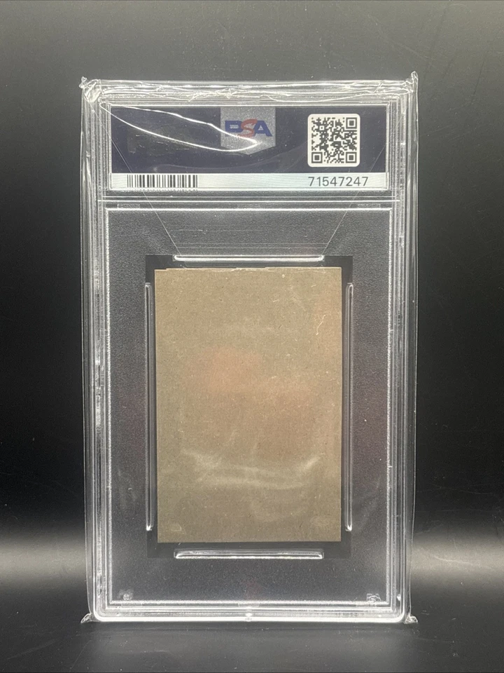 1971 Bazooka Hockey #10 Gilles Villemure Hand Cut PSA A - Image 2 of 2