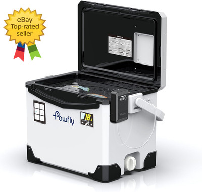 Portable Live Bait Fishing Cooler Bucket with Rechargeable Aerator 13-19 QT