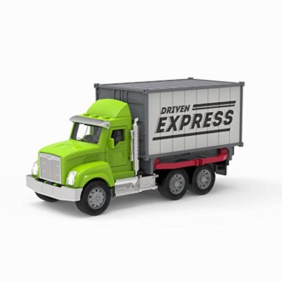 Micro Container Truck Toy Car Lights Sounds Movable Parts, Driven by Battat 