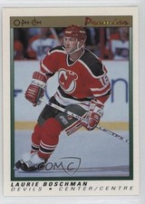 1990-91 O-Pee-Chee Premier Laurie Boschman #8 uk2