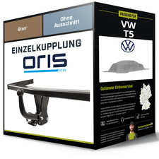 Starre Anhängerkupplung für VW T5 03- Multivan / Caravelle / California Oris NEU