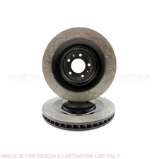 PAAR BREMSSCHEIBEN VORNE GERILLT FÜR MINI COOPER JOHN COOPER WORKS J01 J 335mm