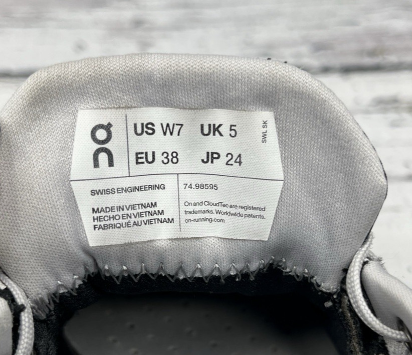 ON CLOUDVISTA Women's Eclipse Black Waterproof At… - image 8