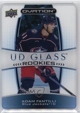 2023-24 Upper Deck Ovation UD Glass Rookies Adam Fantilli #GR-16 RC