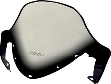 Powermadd Cobra Windshield Tall 14" Clear/Black Fade #11940 Polaris