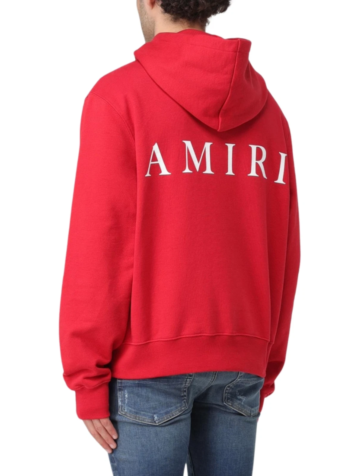 Felpa con cappuccio Amiri MA logo rosso. Nuovo con etichette. Prezzo consigliato £750