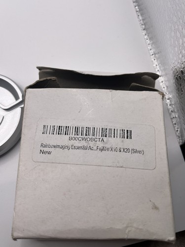 58mm Snap Cap LC-58 | Vtg | Genuine Generic/ FOR FUJIFILM X10 & X20 -SILVER - Picture 5 of 12