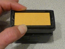 Ideal 4914 Black Ink BLANK Self Inking Stamper REFILL **No plastic guard**