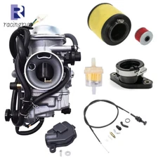 Carburetor & Choke Cable for Honda Foreman 450 TRX450 ES S FE FM 98-04