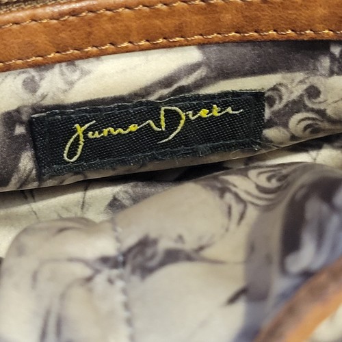 Junior Drake Brown Leather Handbag - Picture 7 of 11