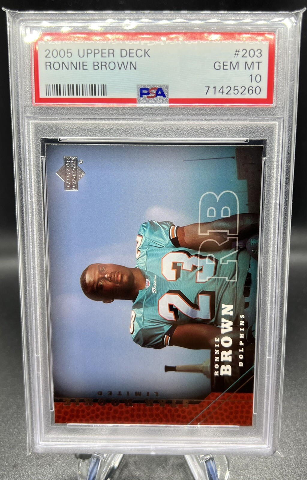 Ronnie Brown Upper Deck #203 Base