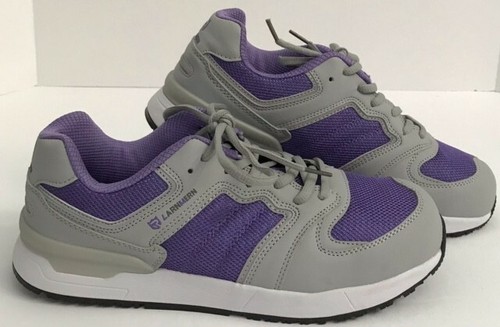 purple steel toe shoes