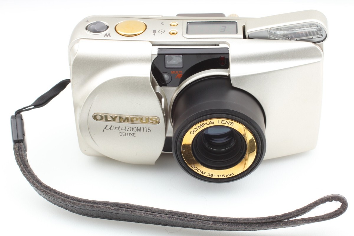 Exc+4】Olympus μ mju 115 DELUXE 38-115 Lens Film Camera from Japan