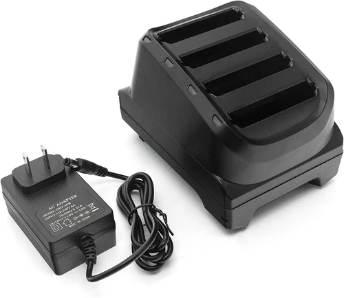 4-Slot Battery Charger Cradle For Zebra TC21 TC26 (SAC-TC2Y-4SCHG-01) 12V 4A - Picture 3 of 10