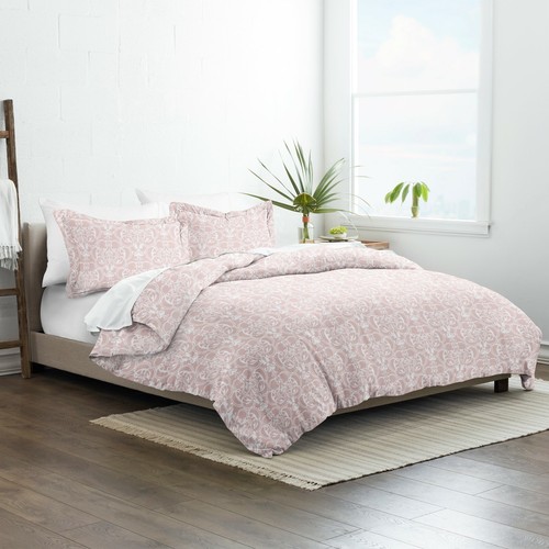 Reversible Pattern 3PC Duvet Cover Soft Easy Care with Shams by Kaycie Gray - Picture 13 of 84