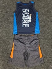 Boys Outfit 6 Nike Shorts Jumping Beans Tank Top Two Piece Basketball Gym Set