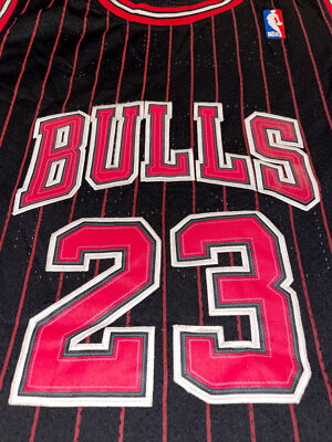 Chicago Bulls 23 Michael Jordan 1984 Nike Flight 8403 Black