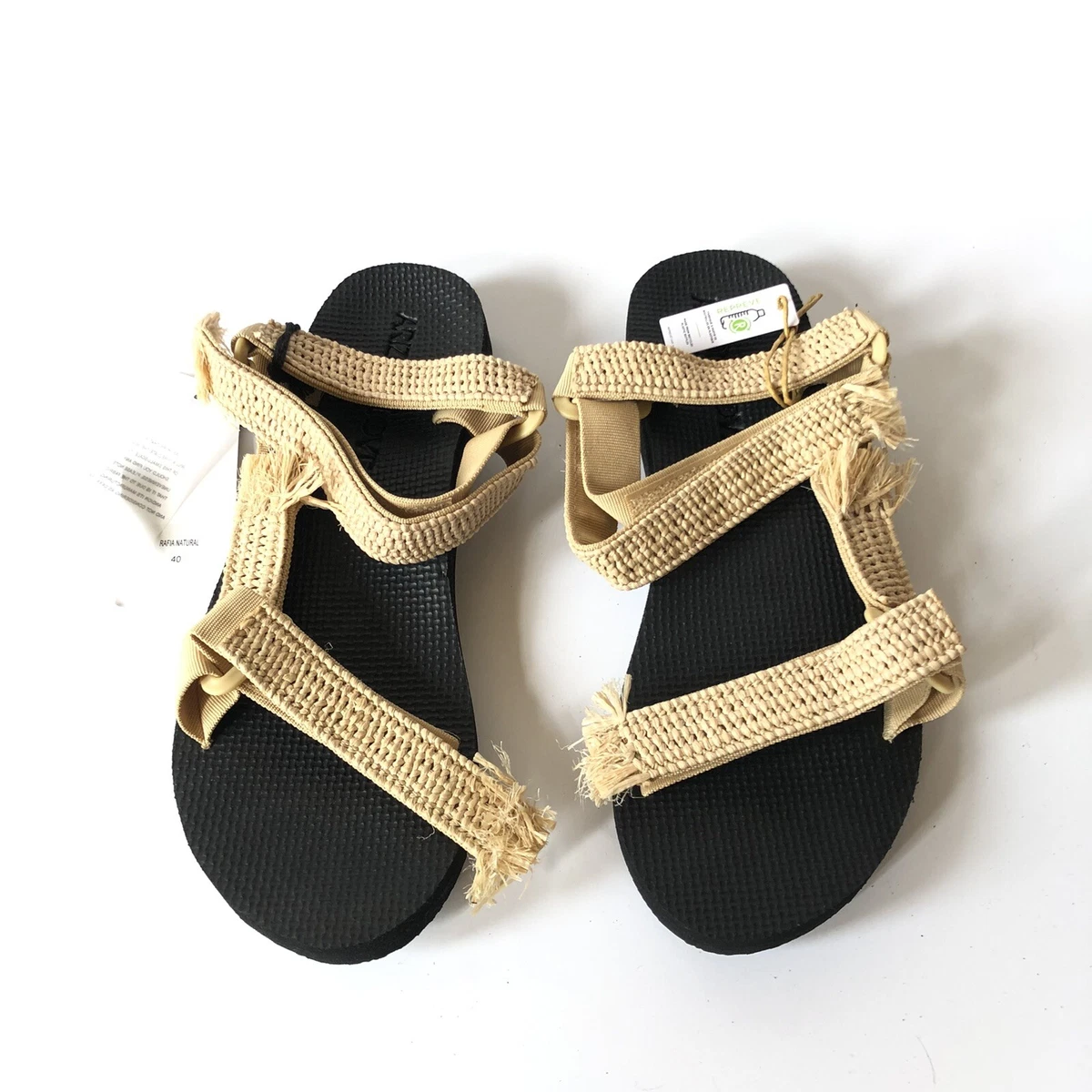 Birkenstock arizona shop raffia