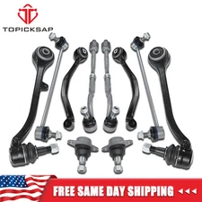 10Pcs Front Control Arm Ball Joint Sway Bar Link Suspension Kit 2007-2010 BMW X3