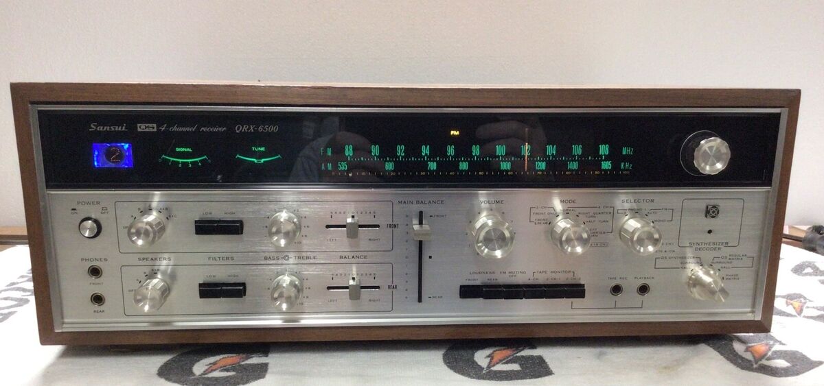Sansui QRX 6500 2 or 4 channel quad receiver | eBay Sansui QRX 6500 2 or 4 channel quad receiver | eBay