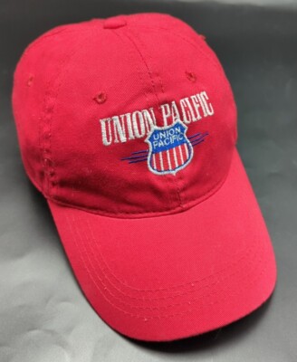 UNION PACIFIC red adjustable hat cap