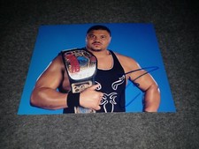 D'lo Brown Signed 8x10 Wwe Wwf