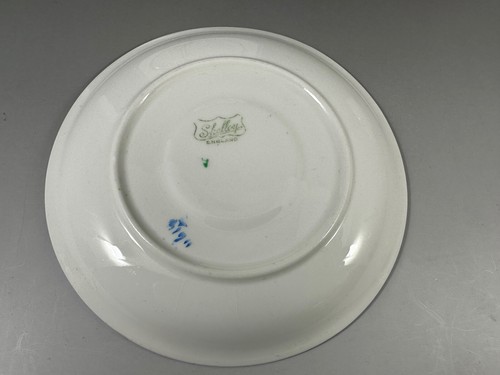 SHELLEY ART DECO LOMOND SHAPE, TALL BLACK TREES PATTERN TRIO 11615 - Picture 21 of 24