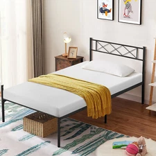 Twin Size 5 Inch Gel Memory Foam Mattress Comfort & Softness Support In A Box