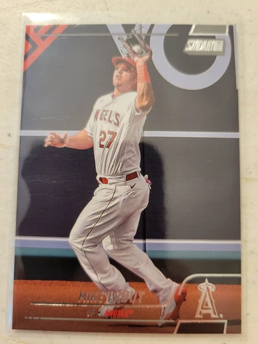 MIKE TROUT (Angels) 2022 TOPPS STADIUM CLUB CARD #200