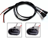 Draht Zopf Stecker VerläNgerung 3Ft 9005 Gurt Birne Scheinwerfer Hoch Beam Teil
