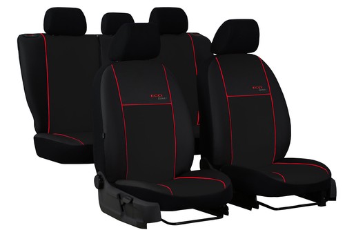 Maßgefertigte Sitzbezüge aus Kunstleder für Skoda Yeti Facelift 2014 2015 2016 2017 - Bild 12 von 12