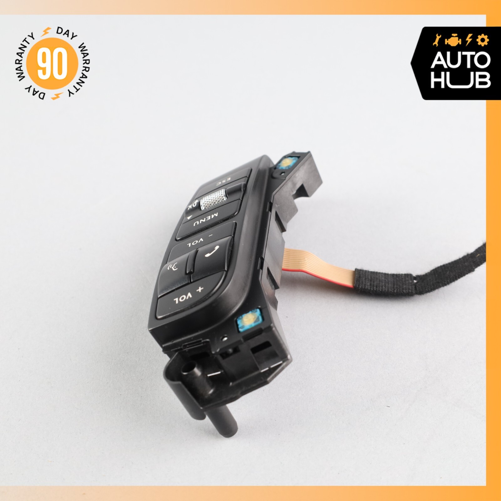 03-12 Bentley Continental GTC Right Steering Wheel Control Switch Button OEM 62k