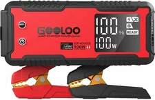 GOOLOO Jump Starter 4000A Portable 12 Volt Car battery Heavy Duty High Booster