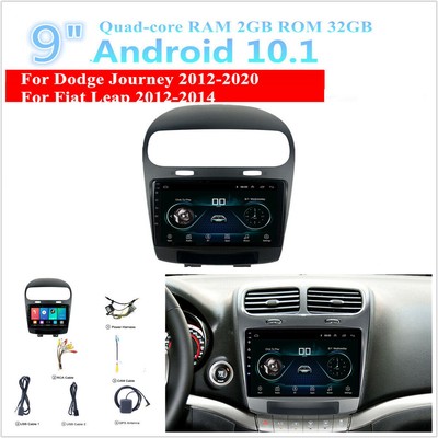 9'' Android 10.1 2GB＋32GB Stereo Radio GPS Nav For Dodge Journey 12-20 Fiat Leap