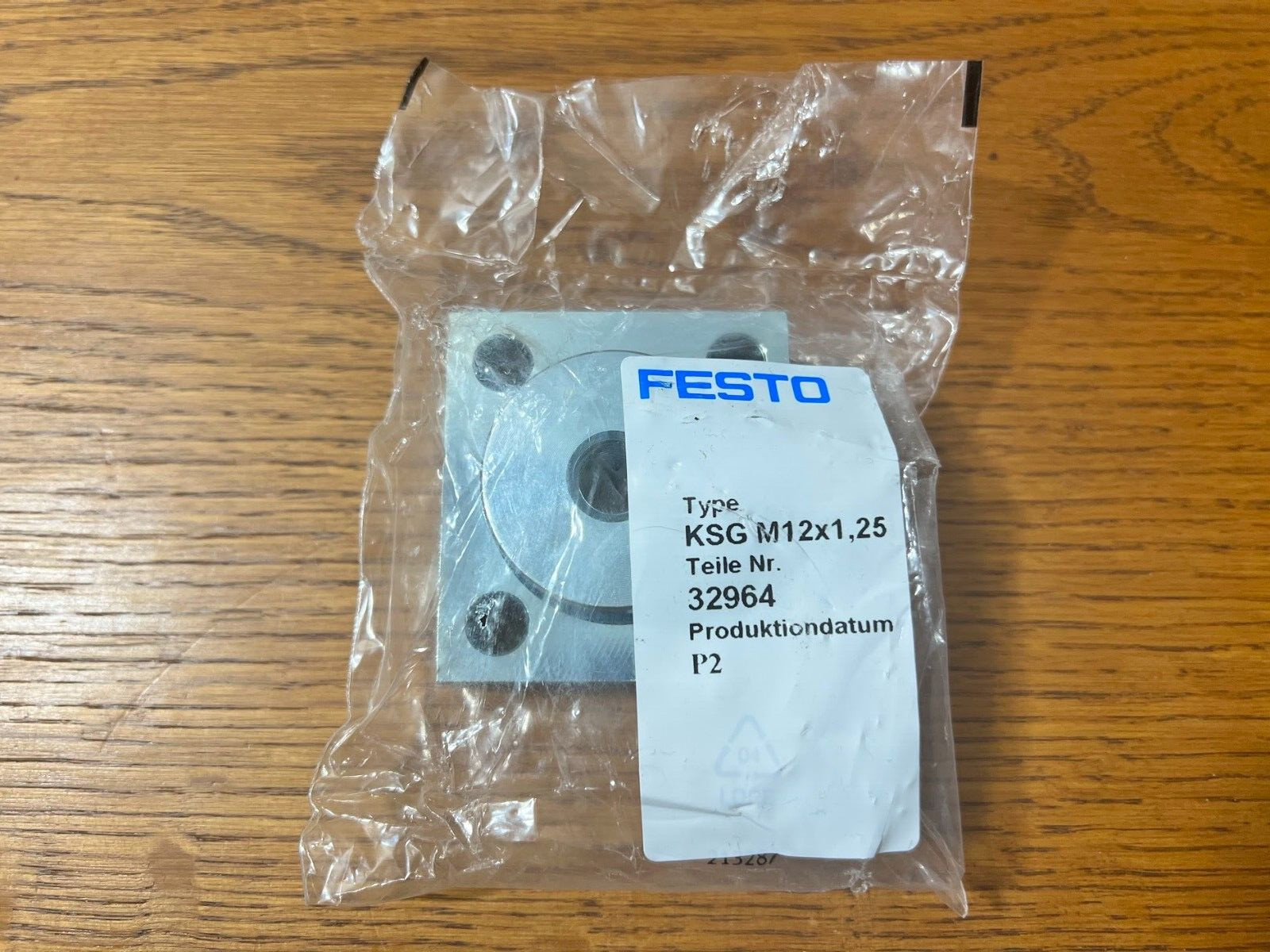 FESTO KSG-M12X1,25 / KSGM12X125 (BRAND NEW)