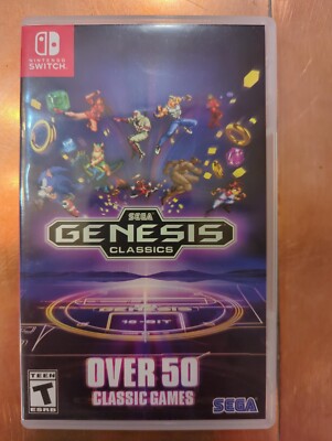 SEGA Genesis Classics - Nintendo Switch NO GAME CASE ONLY
