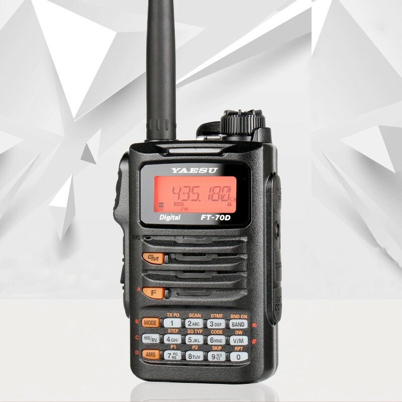 FT-70DR DualBand Digital and Analog Handheld Transceiver - C4FM