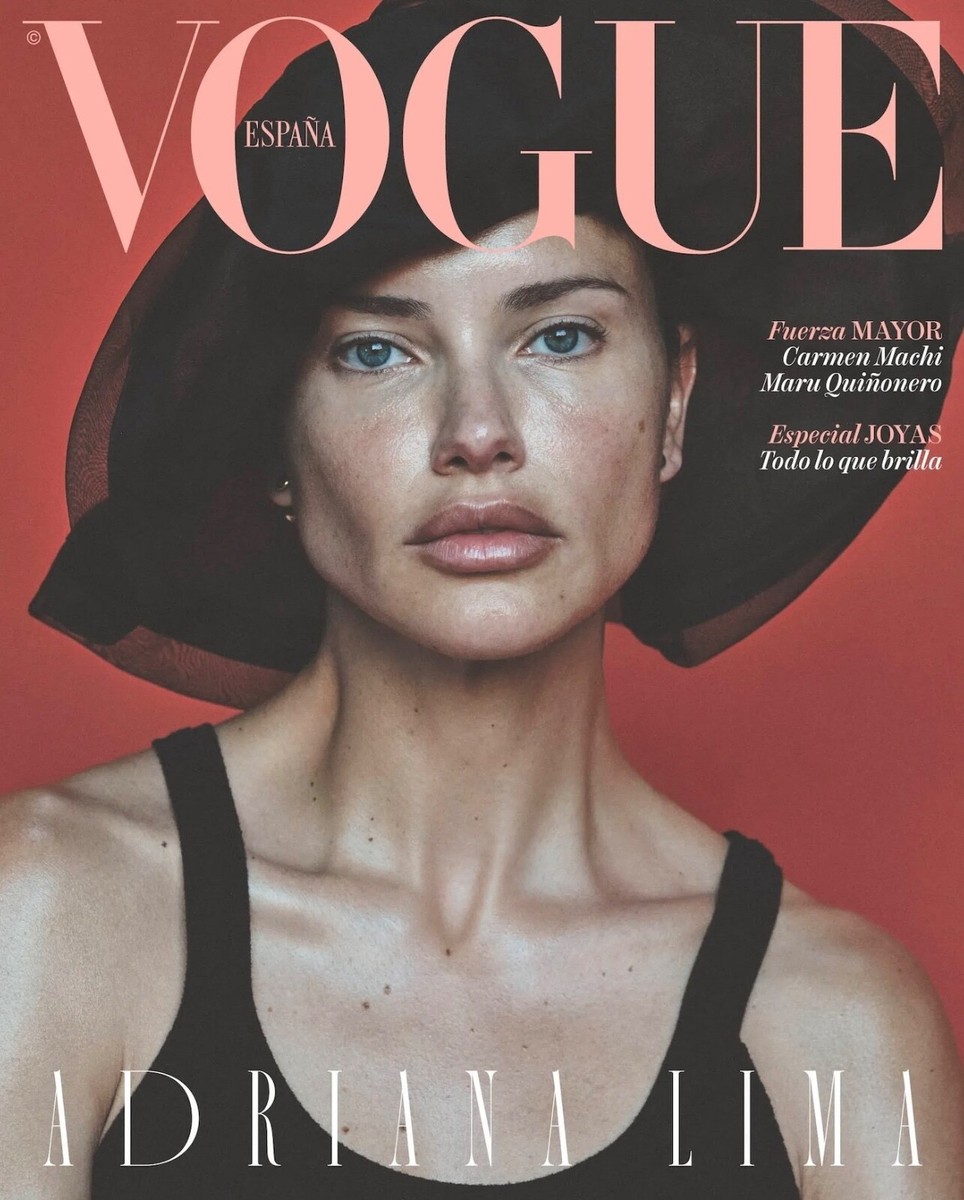 ADRIANA LIMA Vogue Espana Spain Magazine November 2024 | eBay