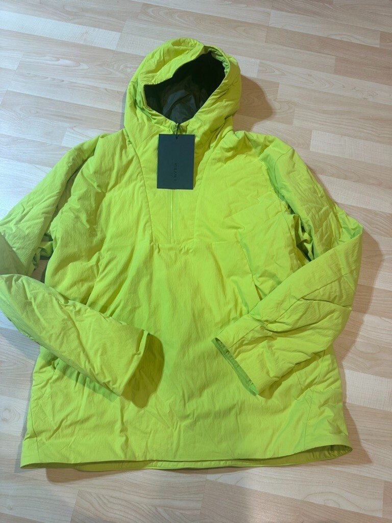 Arcteryx Veilance Men's Mionn Hoody Jacket Vsion Yellow Size XL