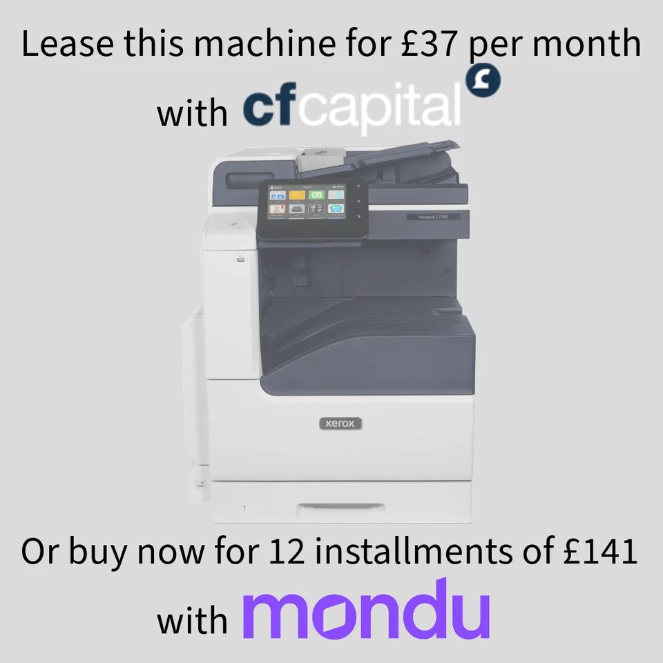 Xerox VersaLink C7120D Colour MultiFunction Printer - Desktop Single tray versio - Image 2 of 4