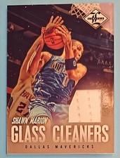 SHAWN MARION 2012-13 Panini Limited Glass Cleaners Game Used Jersey #10 20/99