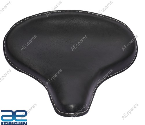 Siège Solo En Cuir Véritable FLATHEAD Pour HARLEY WLA WLC VL UL EL KNUCKLEHEAD - Photo 5/8