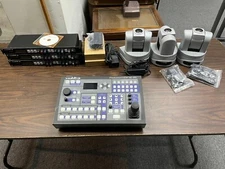 Vaddio 3 Camera System with Switcher/Controller, CCUs, Cameras & Power Supplies