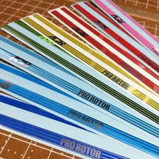 Restoration Vintage Old School BMX ACS Freestyle Pro Rotor Decals Choose Colors